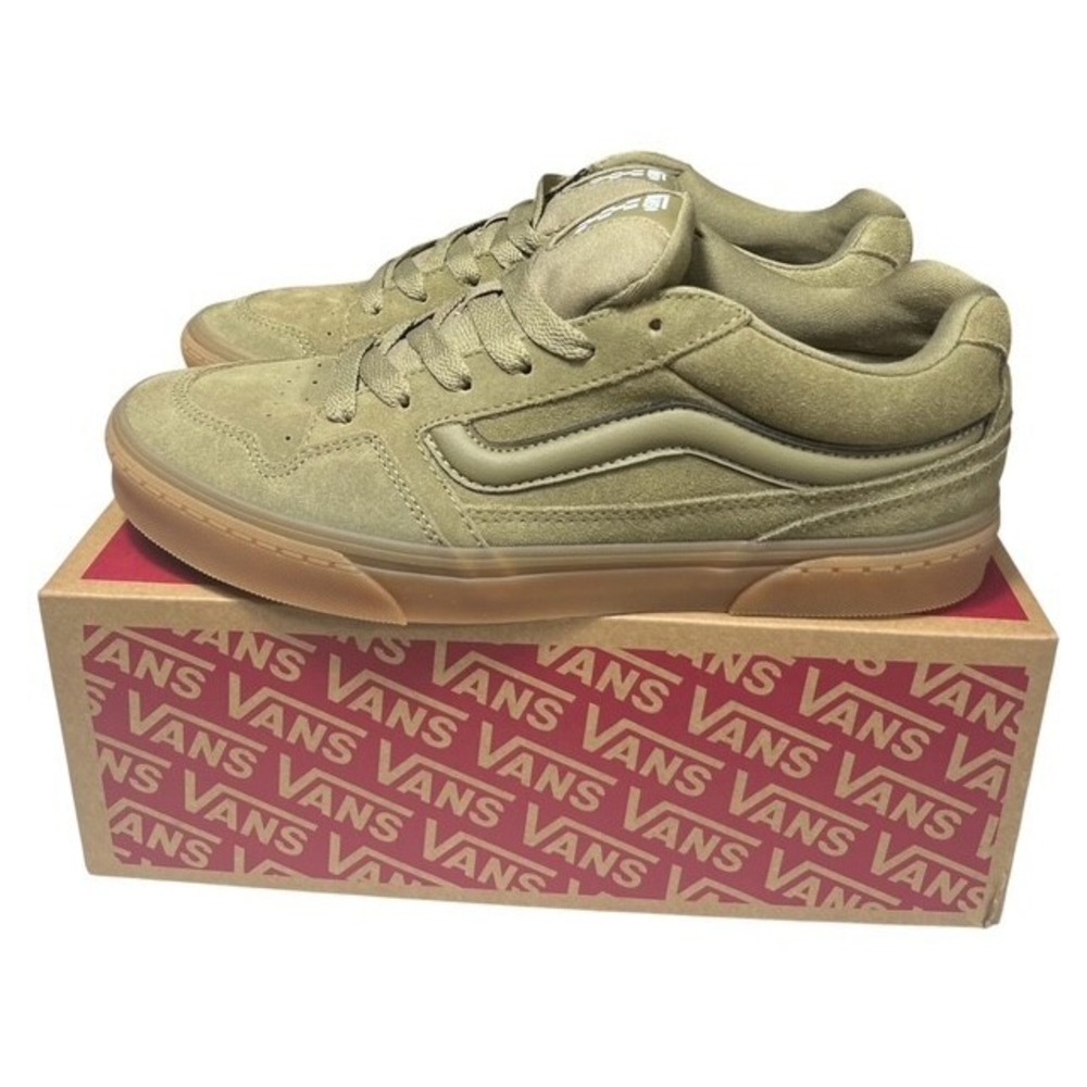 Vans Womens SZ 11 Caldrone Skate Shoes "Translucent Gum Gothic Ol' Colorway-1370